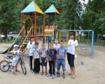 Детская площадка в Касимове не осталась без внимания